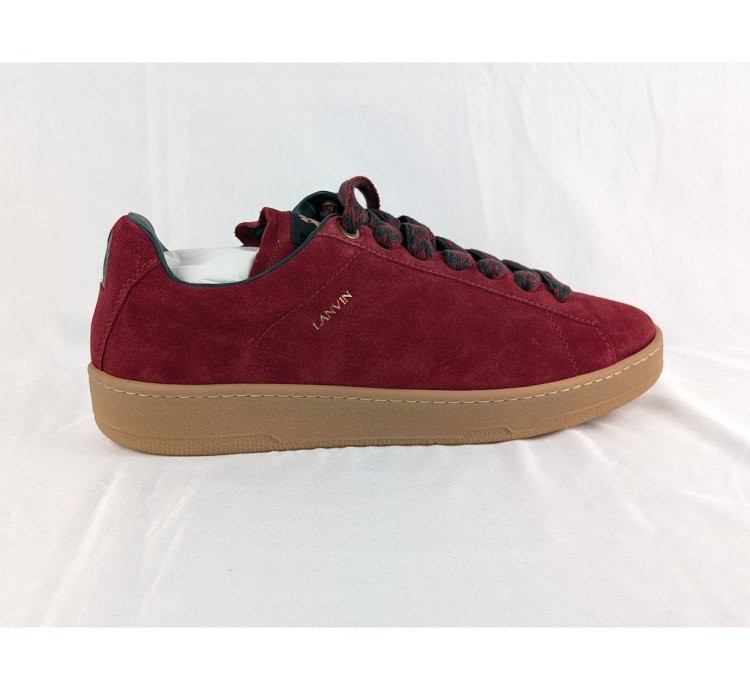 O1rshd1 Lite Curb Low-top Sneakers In Burgundy Dark Green