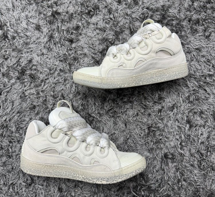 Off White Lanvin Curb Sneakers