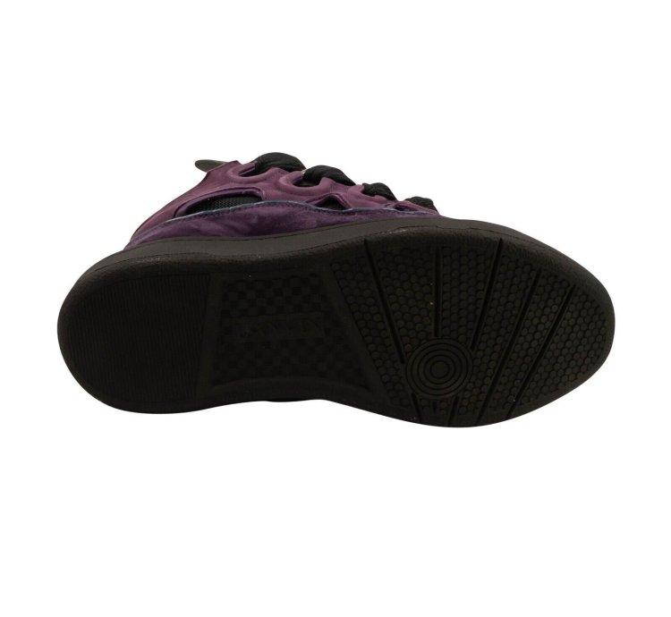 Purple Batman Curb Sneakers Size 10 43