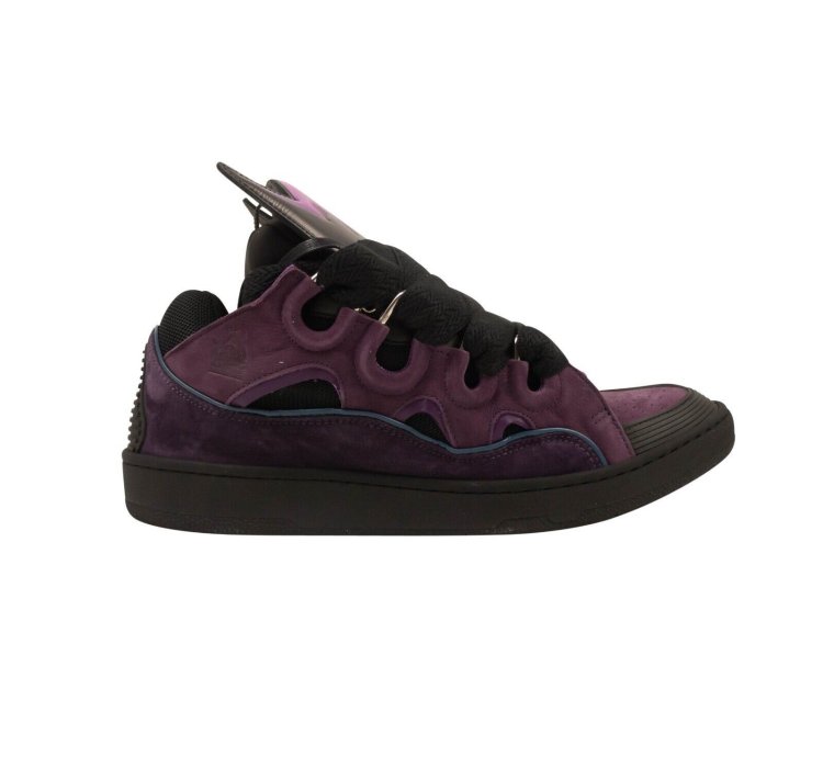 Purple Batman Curb Sneakers Size 10 43