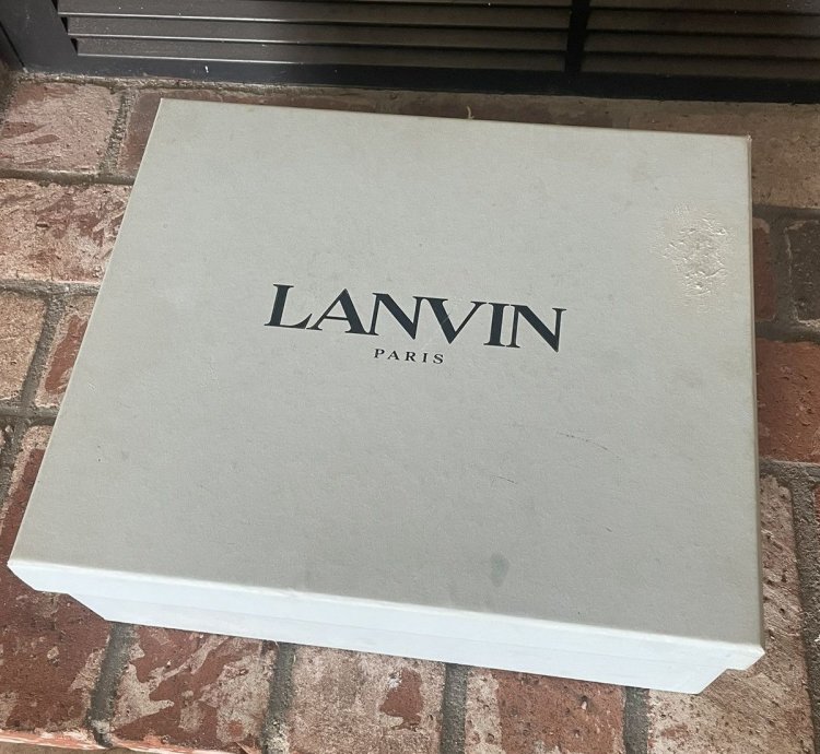Rare Lanvin Curb Sneaker