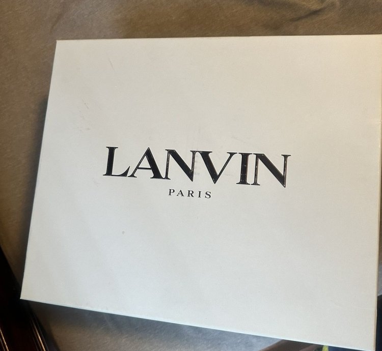 Ssense Lanvin Gray Curb Sneakers