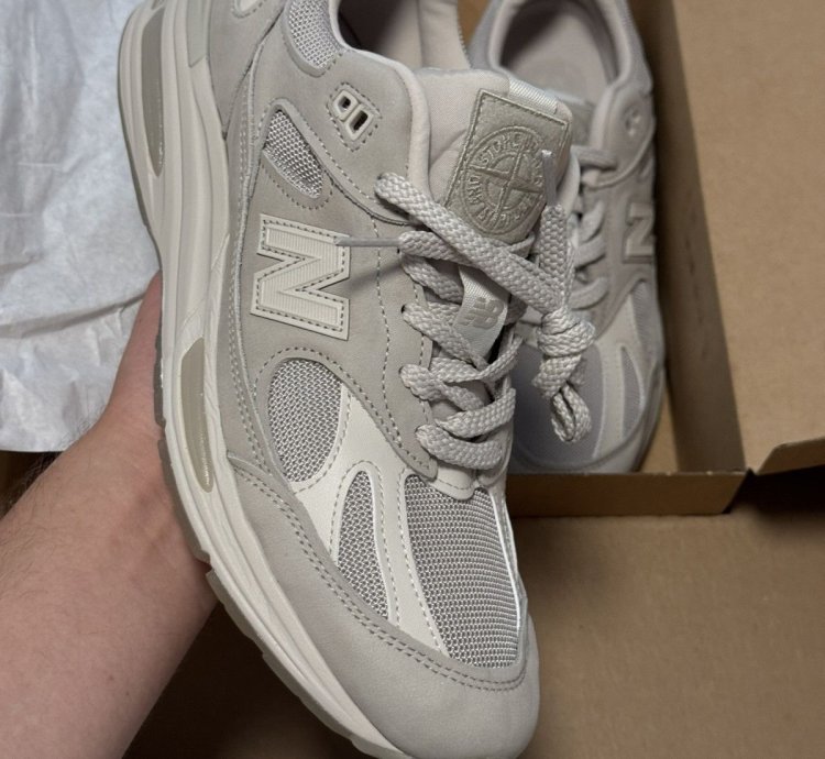 Stone Island New Balance Made In Uk 991 V2 Beige