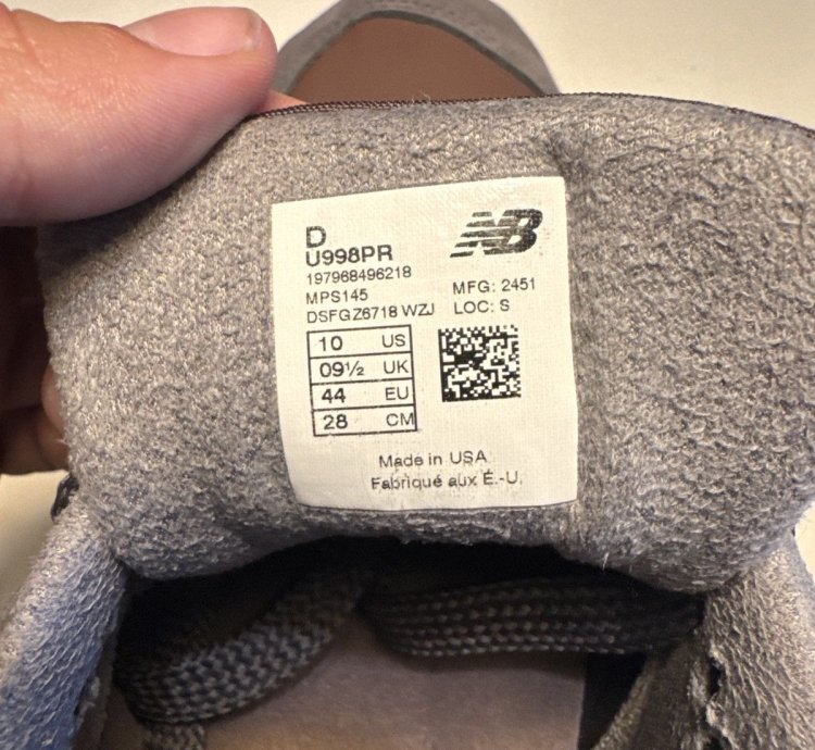 Stone Island New Balance Made In Usa 998