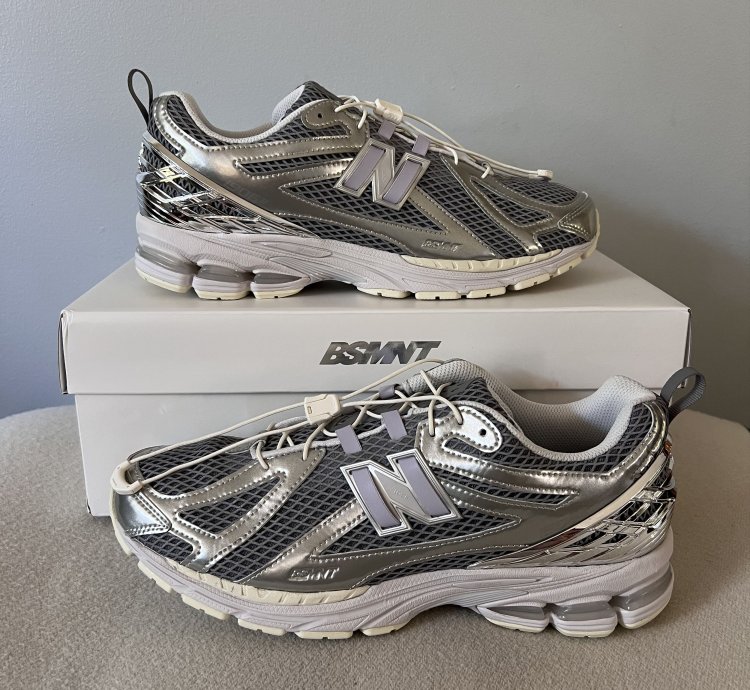 The Basement New Balance 1906r In Silver