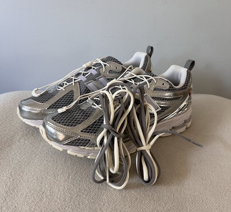The Basement New Balance 1906r In Silver