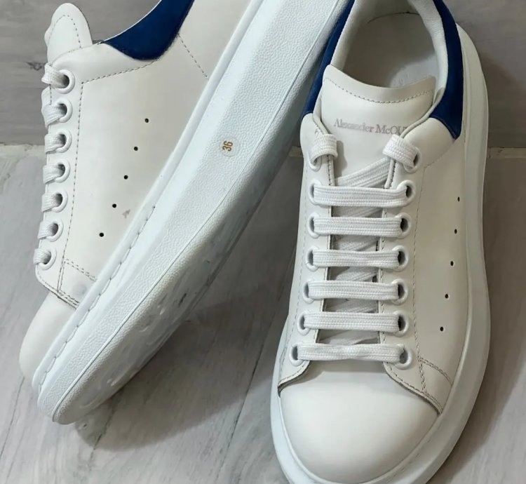 Alexander Mcqueen Oversized Worker Blue