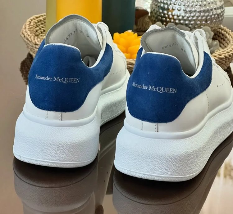 Alexander Mcqueen Oversized Worker Blue