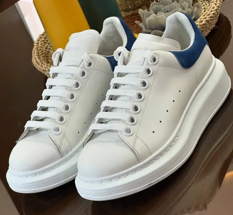 Alexander Mcqueen Oversized Worker Blue