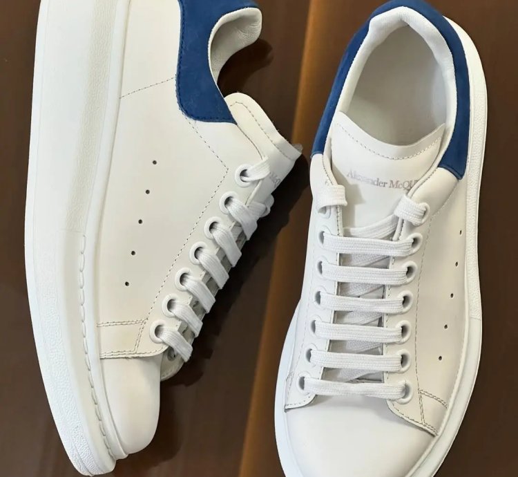 Alexander Mcqueen Oversized Worker Blue
