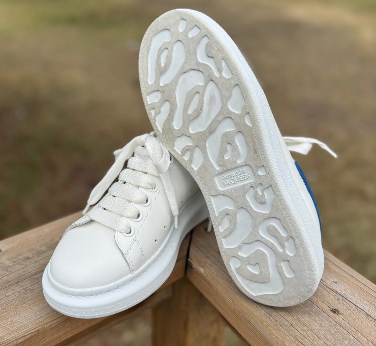 Alexander Mcqueen Oversized Worker Blue