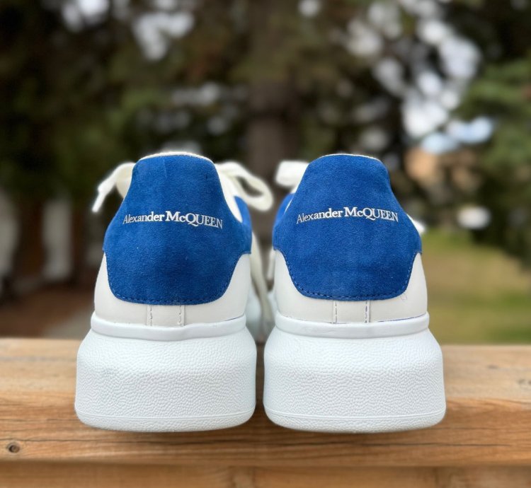 Alexander Mcqueen Oversized Worker Blue