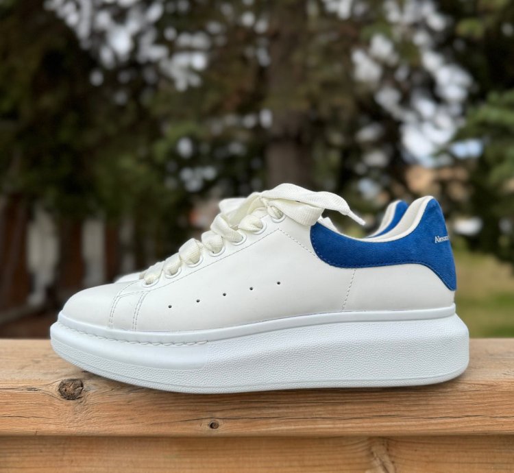 Alexander Mcqueen Oversized Worker Blue