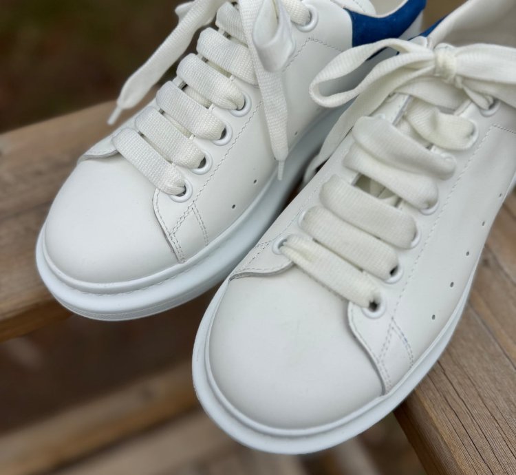 Alexander Mcqueen Oversized Worker Blue