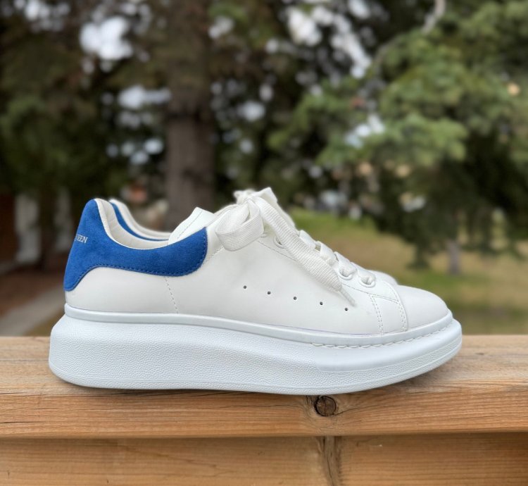 Alexander Mcqueen Oversized Worker Blue