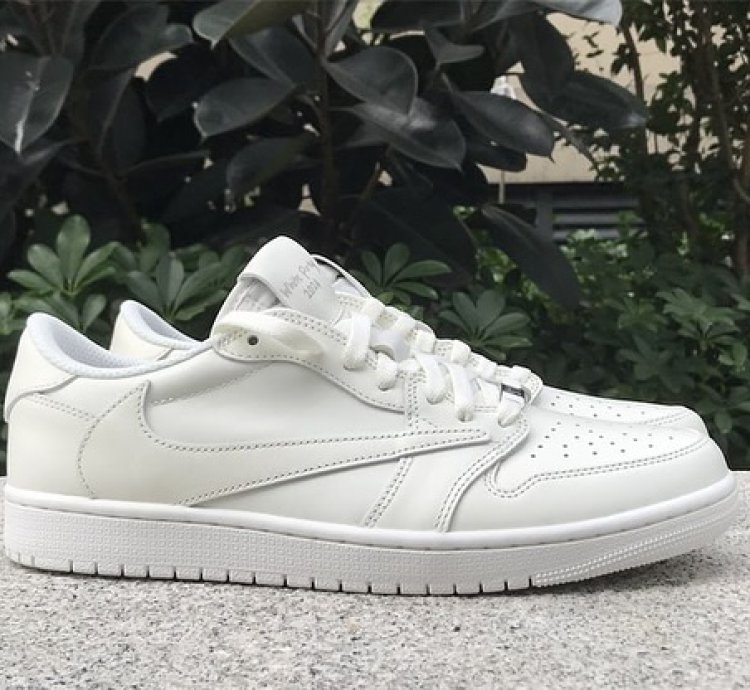 Air Jordan 1 Retro Low Og Sp Travis Scott Michael Rubin White Party