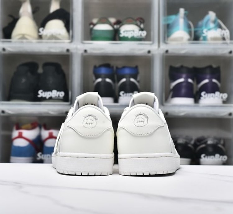 Air Jordan 1 Retro Low Og Sp Travis Scott Michael Rubin White Party