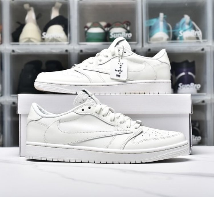 Air Jordan 1 Retro Low Og Sp Travis Scott Michael Rubin White Party