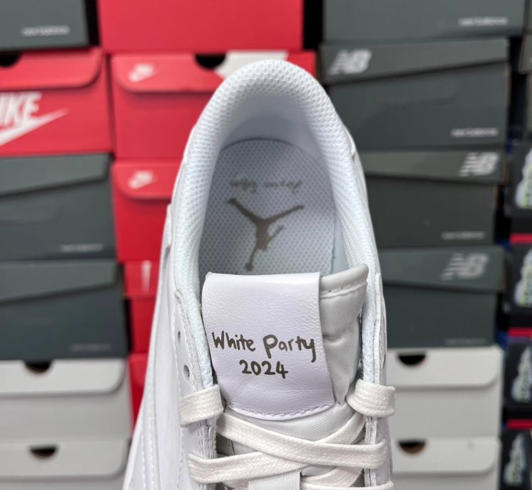 Air Jordan 1 Retro Low Og Sp Travis Scott Michael Rubin White Party
