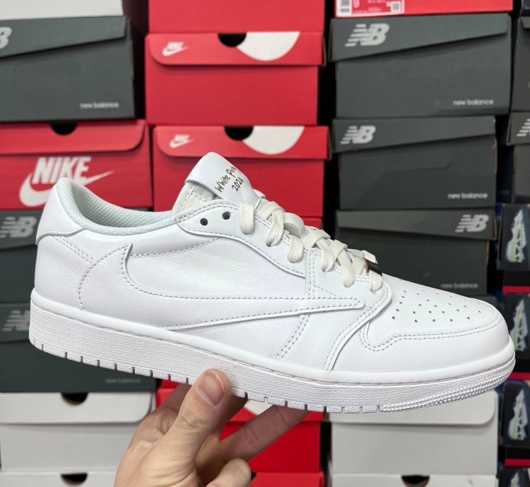 Air Jordan 1 Retro Low Og Sp Travis Scott Michael Rubin White Party