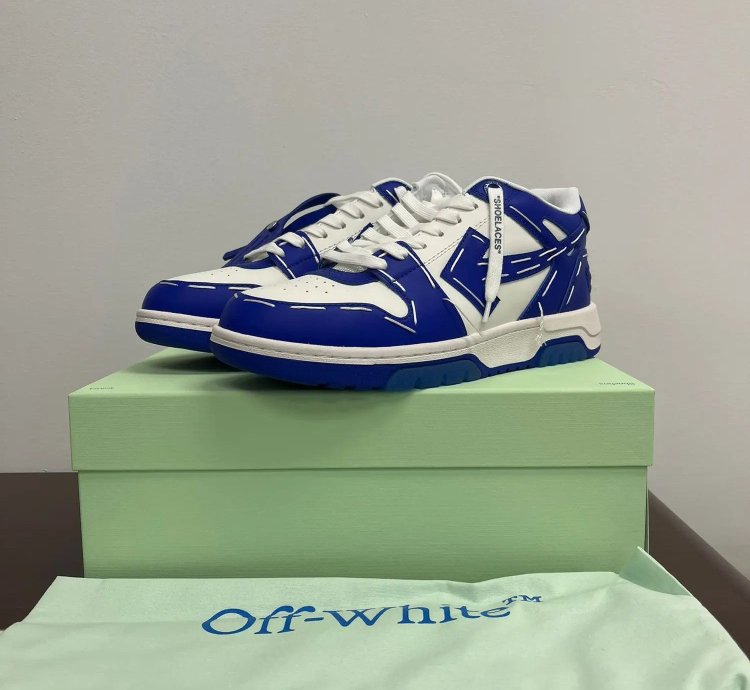 1 Out Of Office Sartorial Stitch Sneakers In Dark Blue