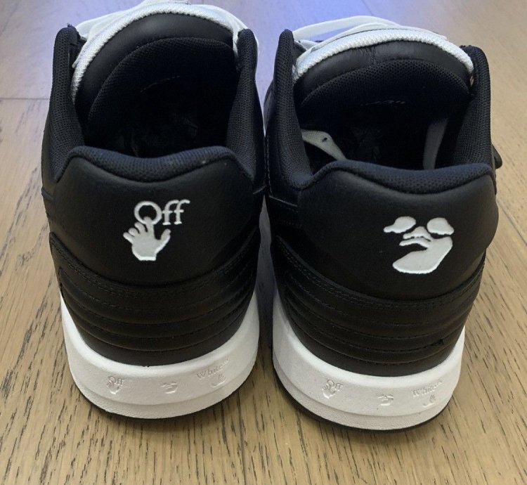 10 Off-white Out Of Office White Black 000 Low Tops