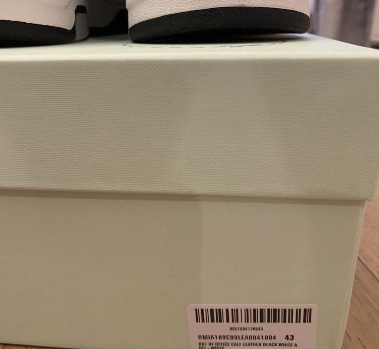 10 Off-white Out Of Office White Black 000 Low Tops