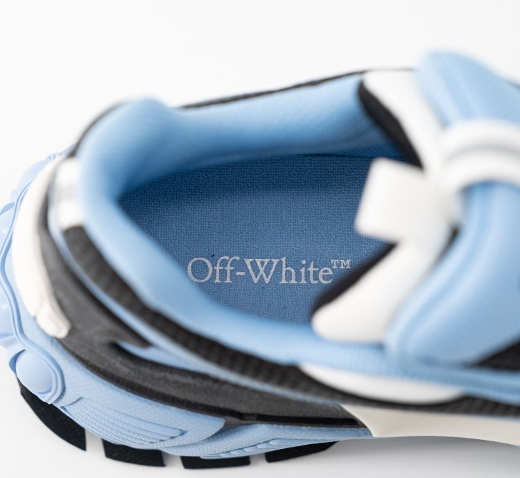 10 Us 43 Eu Off-white Glove Slip On Blue Black Sneakers