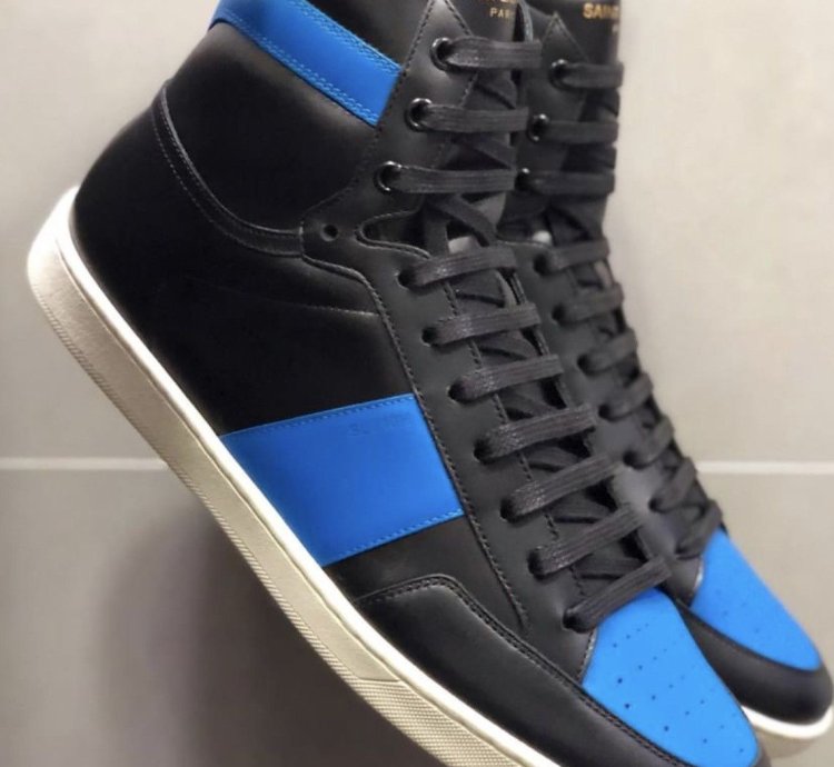 16ss Royal Blue Sl 10h Court Sneakers Sz41 41 5