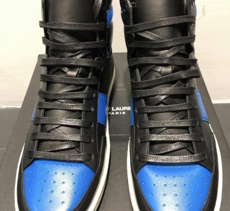 16ss Royal Blue Sl 10h Court Sneakers Sz41 41 5