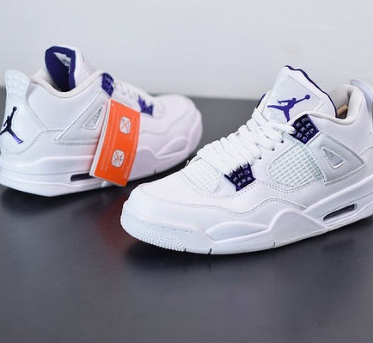 Nike Air Jordan 4 Retro Metallic Purple