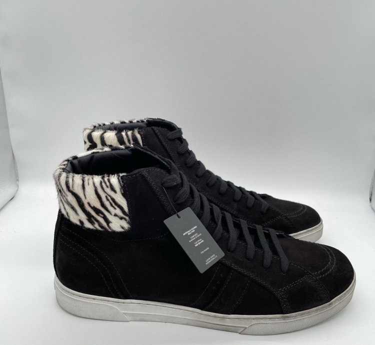65 Off Saint Laurent Nubuck Hi Top Sneakers
