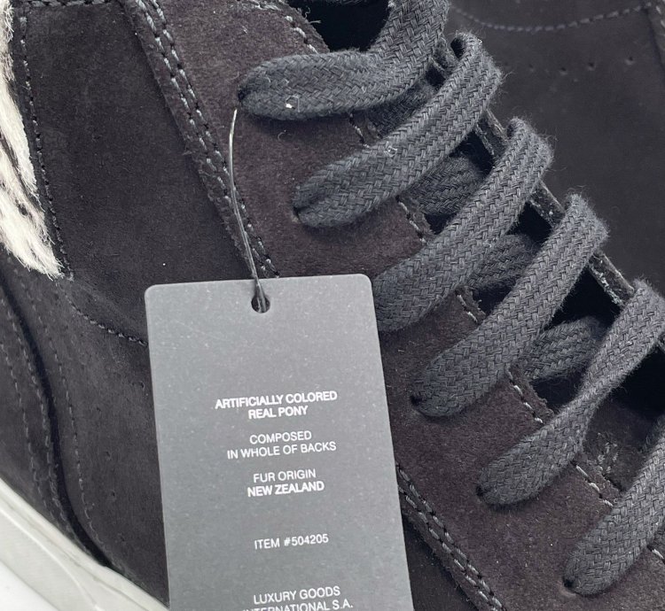 65 Off Saint Laurent Nubuck Hi Top Sneakers
