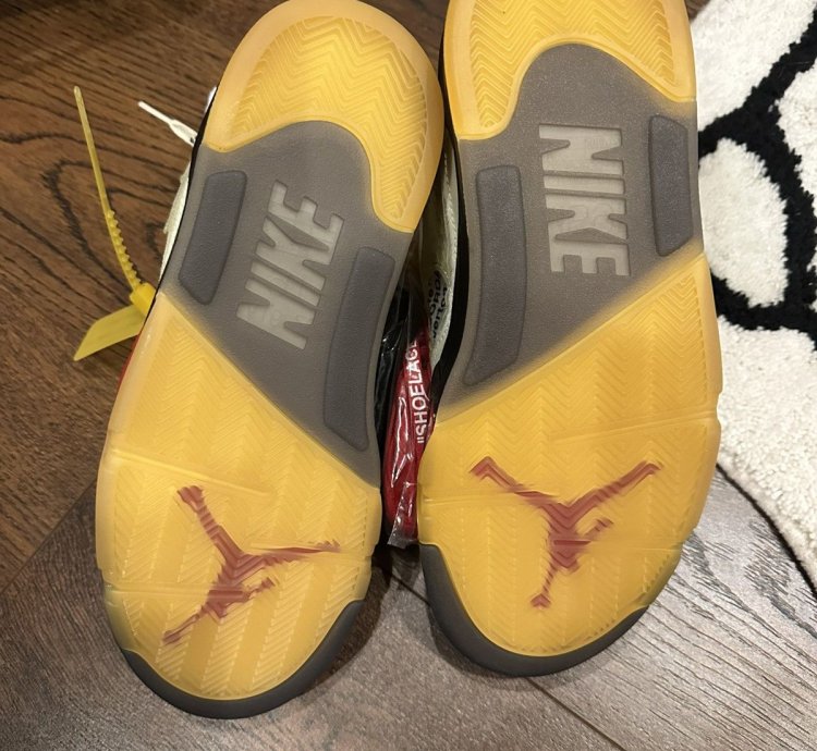 Air Jordan 5 Off White Sail