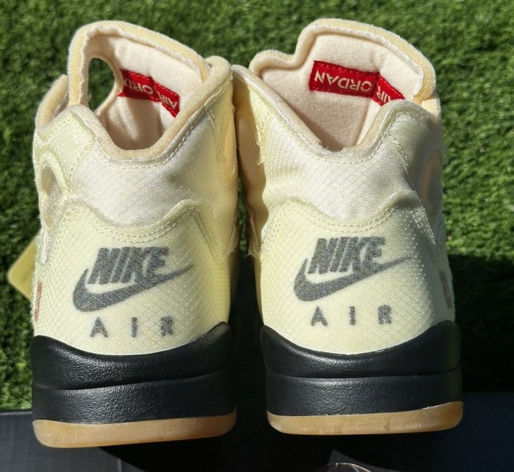 Air Jordan 5 Off-white Sail