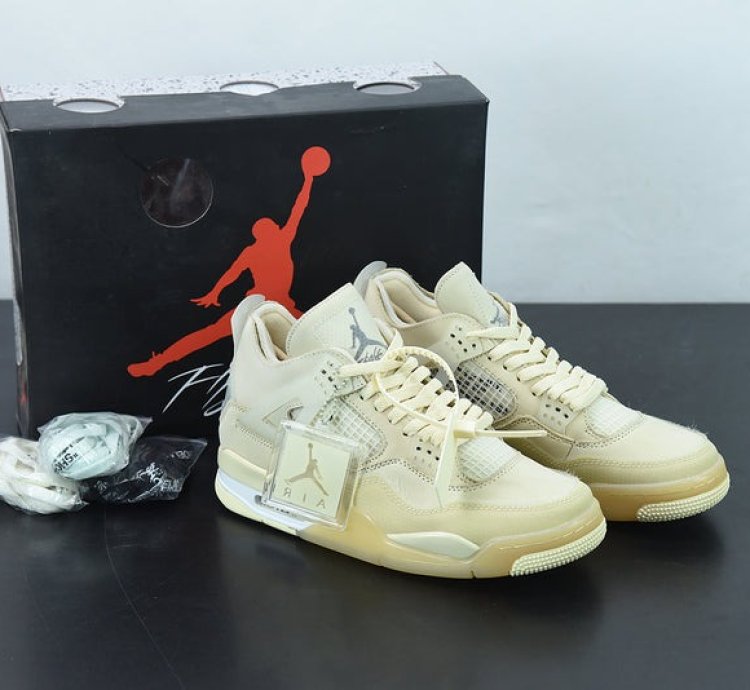 Nike Air Jordan 4 Retro Off-white Sail