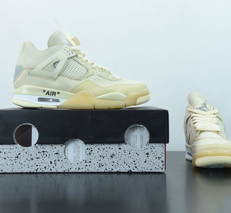 Nike Air Jordan 4 Retro Off-white Sail