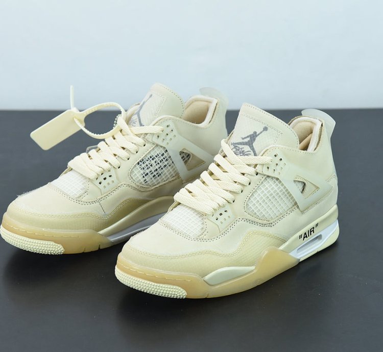 Nike Air Jordan 4 Retro Off-white Sail