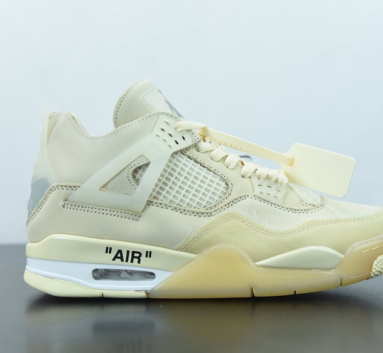 Nike Air Jordan 4 Retro Off-white Sail