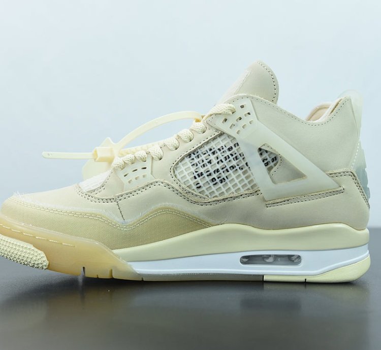 Nike Air Jordan 4 Retro Off-white Sail