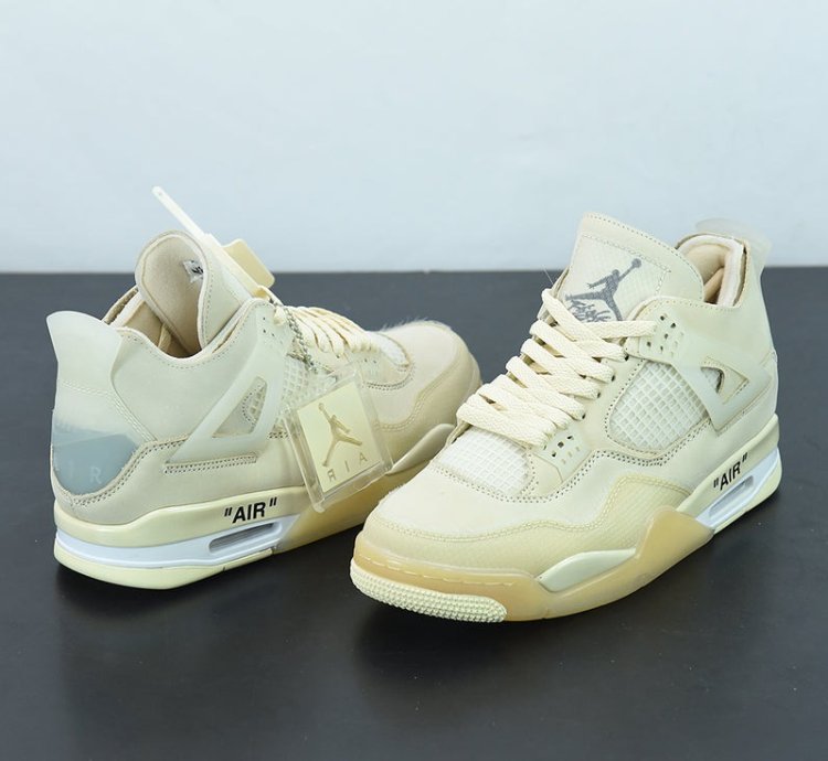 Nike Air Jordan 4 Retro Off-white Sail