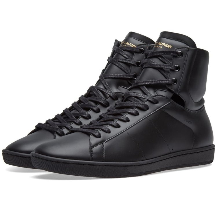 Black Leather Sl01h Classic Sz Eu42 5