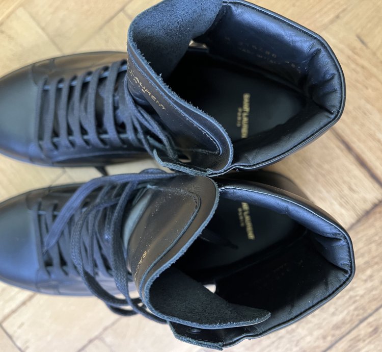 Black Leather Sl01h Classic Sz Eu42 5
