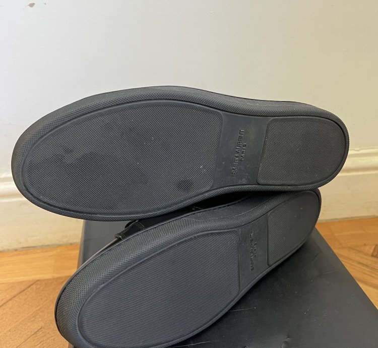 Black Leather Sl01h Classic Sz Eu42 5