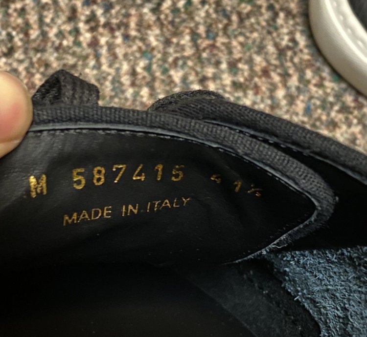 Black Leather Venice Sneaker