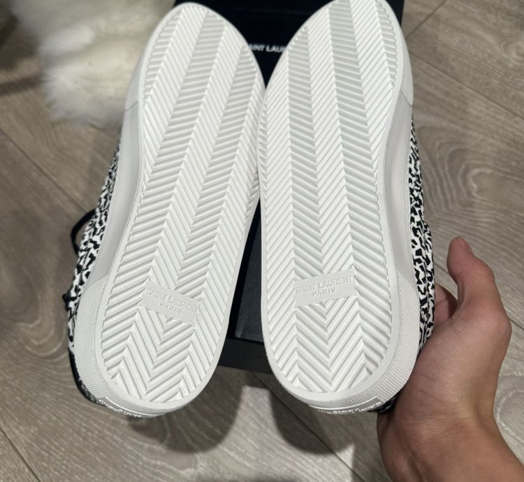 Bnib Abstract Venice Canvas Lace Up Sneakers 44