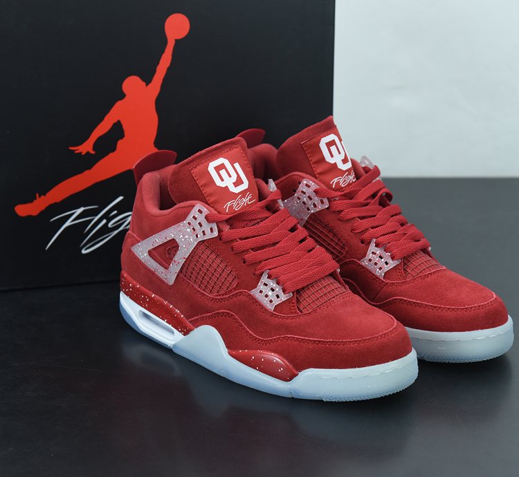 Nike Air Jordan 4 Retro Oklahoma Sooners Pe