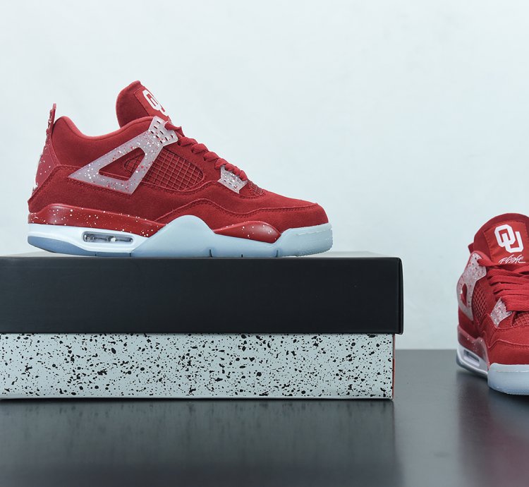 Nike Air Jordan 4 Retro Oklahoma Sooners Pe