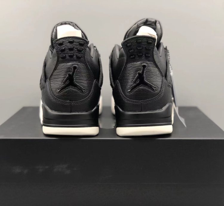 Nike Air Jordan 4 Retro Pony Hair Black