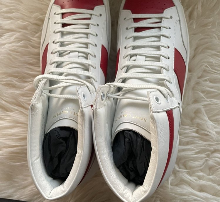 Brandnew Sold Out Moon Plus Sl 10h Leather High Top Sneakers